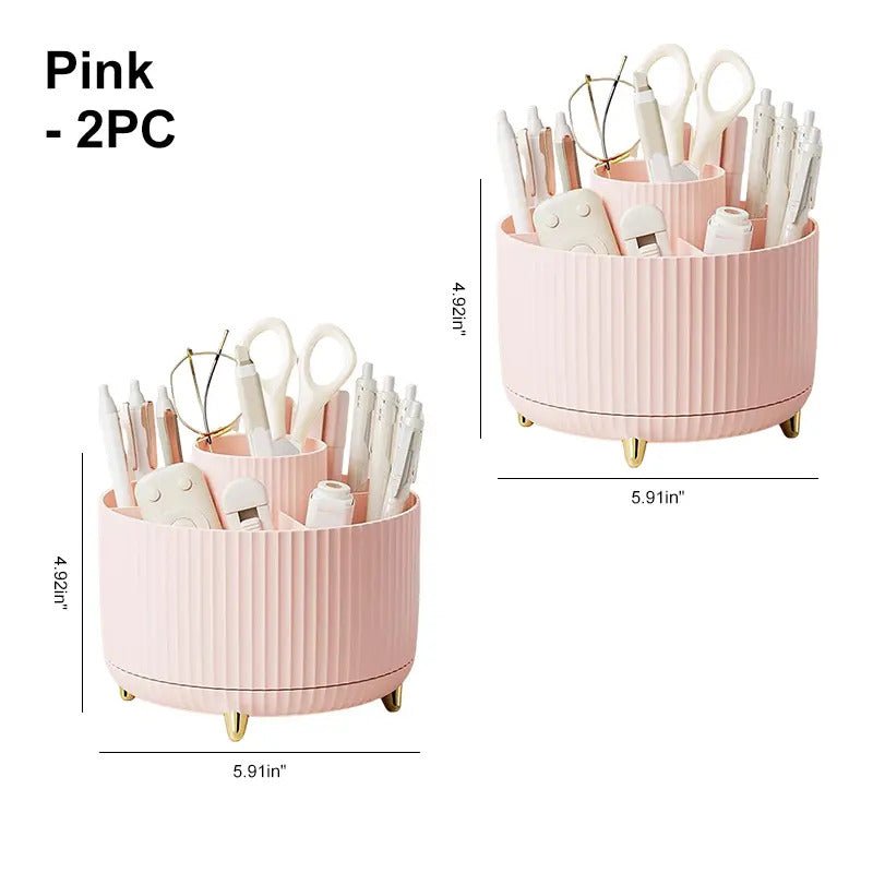 UFORU rotating brush organizer full product overview image
